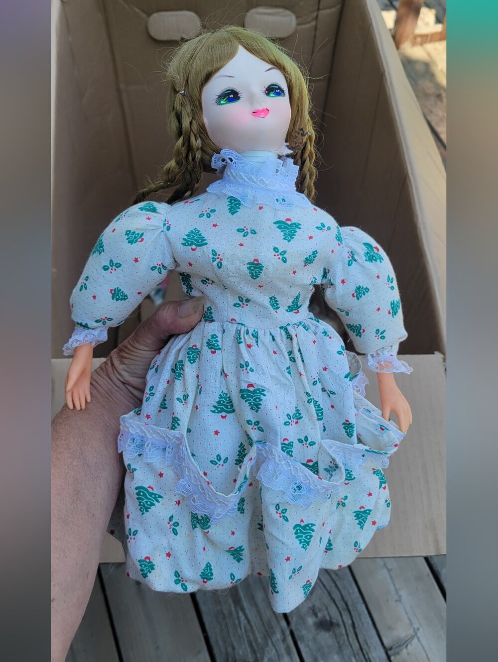 Vintage Doll Soap Bottle
